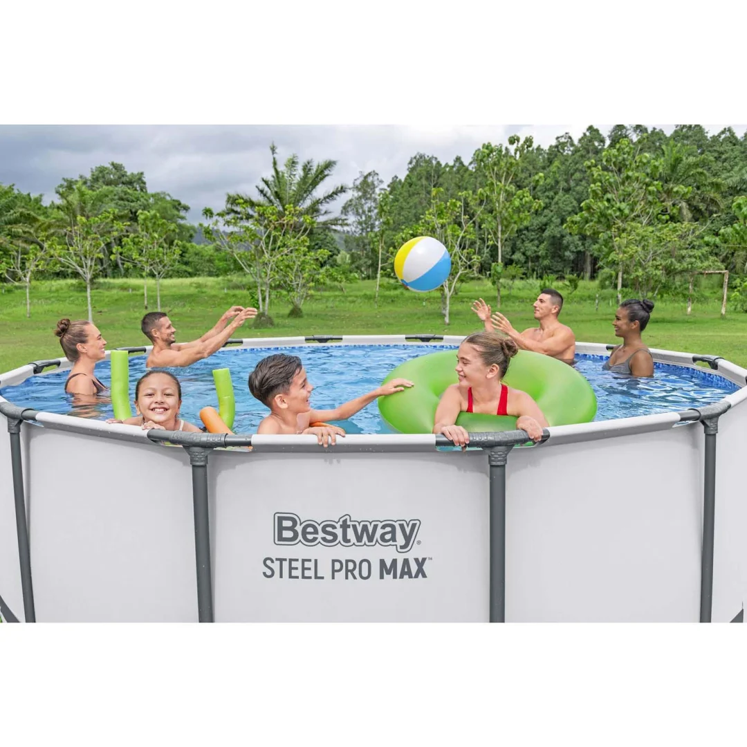 Vrtni bazen s okvirom 427 x 122 cm 19-u-1 Bestway 5612X_11