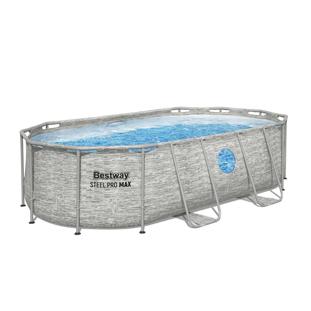 Vrtni bazen s okvirom 427 x 250 x 100 cm 12-u-1 Bestway 56714N_3