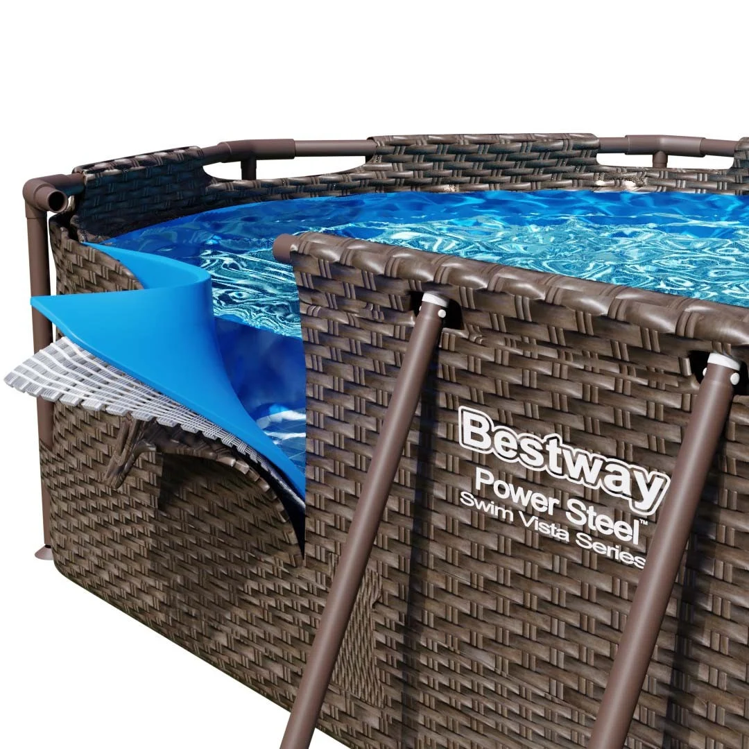 Vrtni bazen s okvirom 427 x 250 x 100 cm 12-u-1 Bestway 56714_2