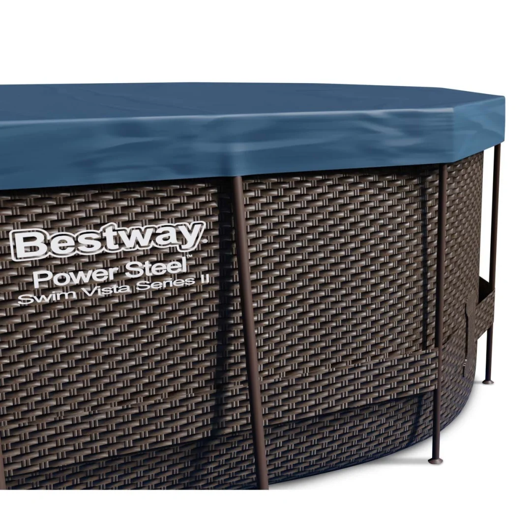 Vrtni bazen s okvirom 427 x 250 x 100 cm 12-u-1 Bestway 56714_3