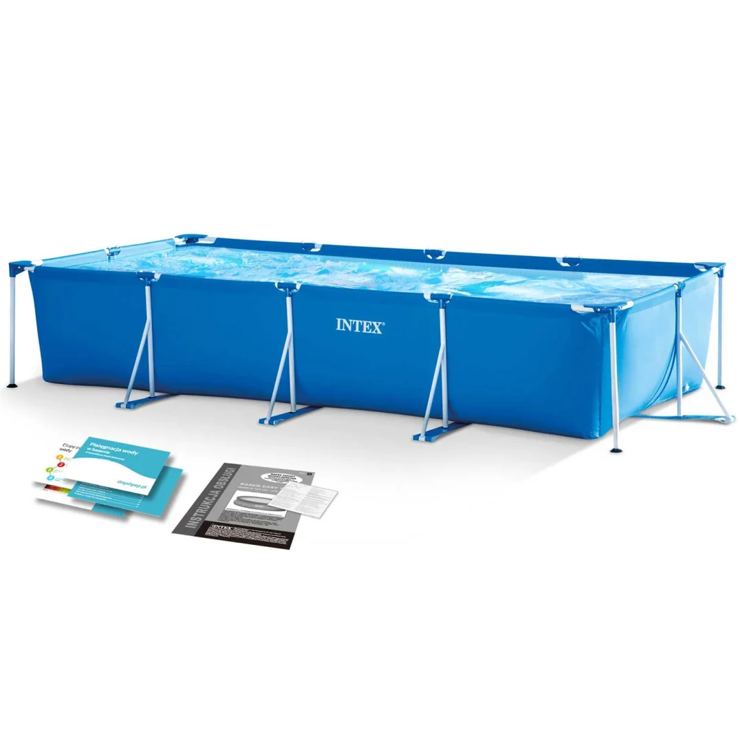 Vrtni bazen s okvirom 450 x 220 x 84 cm INTEX 28273_1