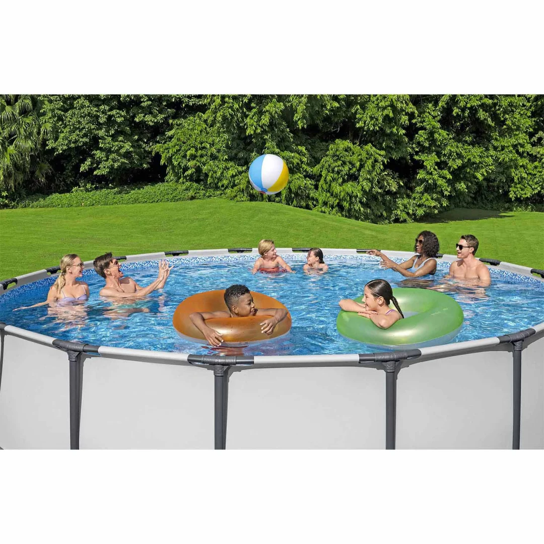 Vrtni bazen s okvirom 457 x 122 cm 11 u 1 Bestway 56438_7