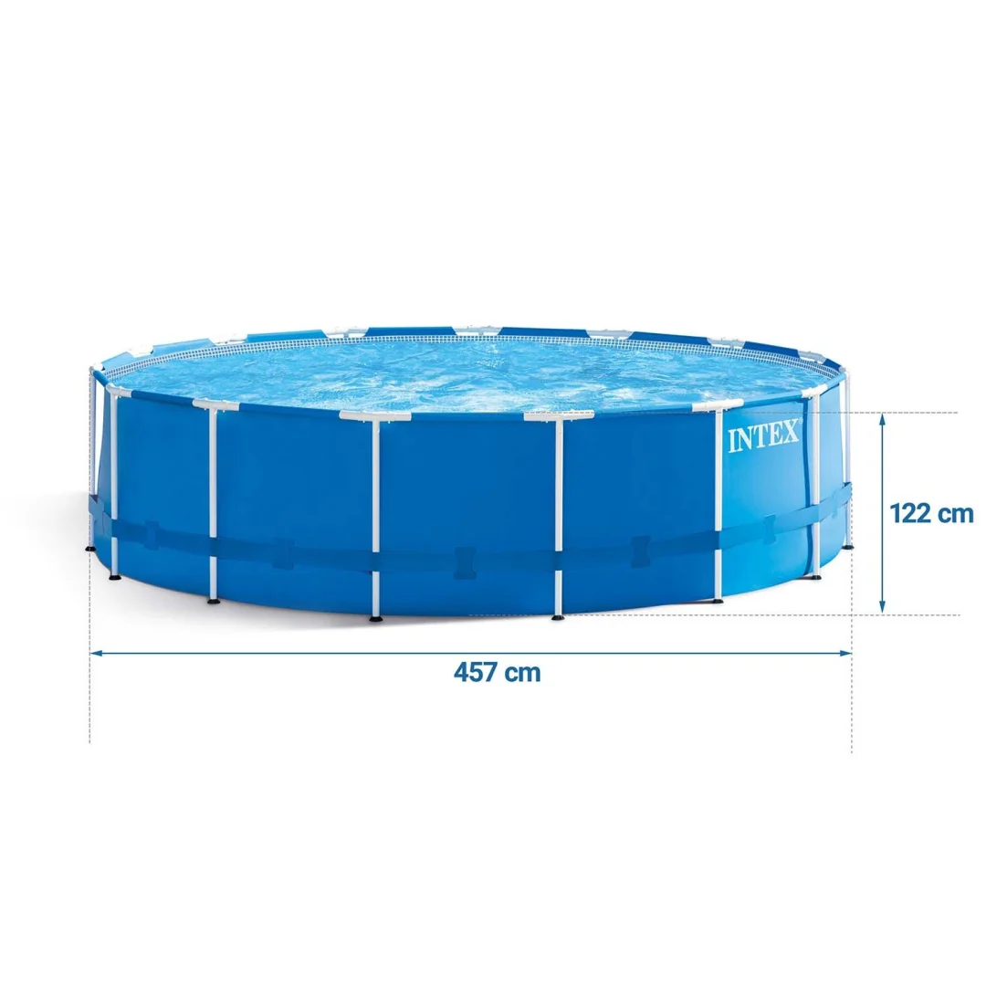 Vrtni bazen s okvirom 457 x 122 cm 21 u 1 INTEX 28242_8