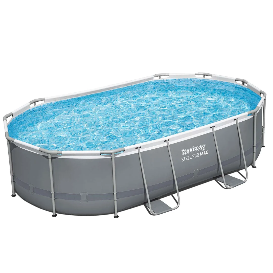 Vrtni bazen s okvirom 488 x 305 x 107 cm 18-u-1 Bestway 56448 + stroj za mjehuriće BESPLATNO_4
