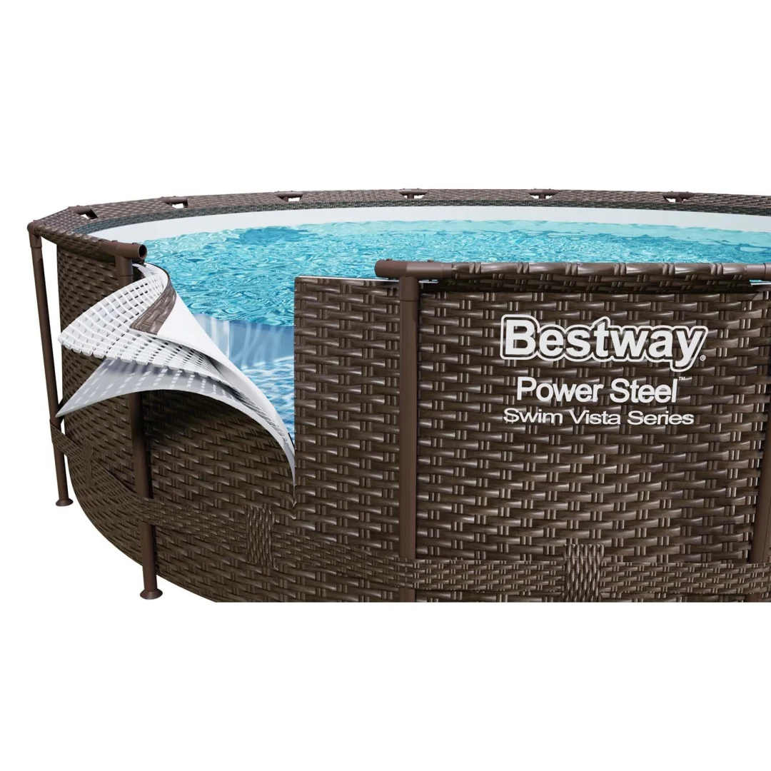 Vrtni bazen s okvirom 549 x 122 cm 18-u-1 Bestway 56977_2