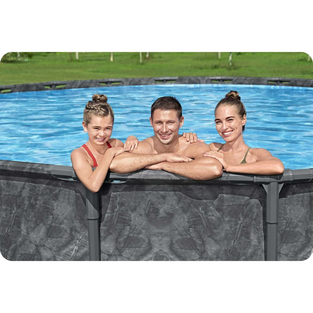 Vrtni bazen s okvirom 549 x 132 cm 11-u-1 Bestway 561KC_4