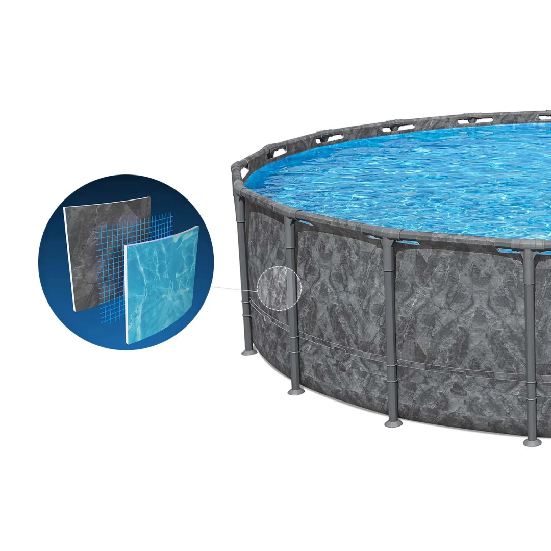 Vrtni bazen s okvirom 610 x 132 cm 11-u-1 Bestway 561KE_12