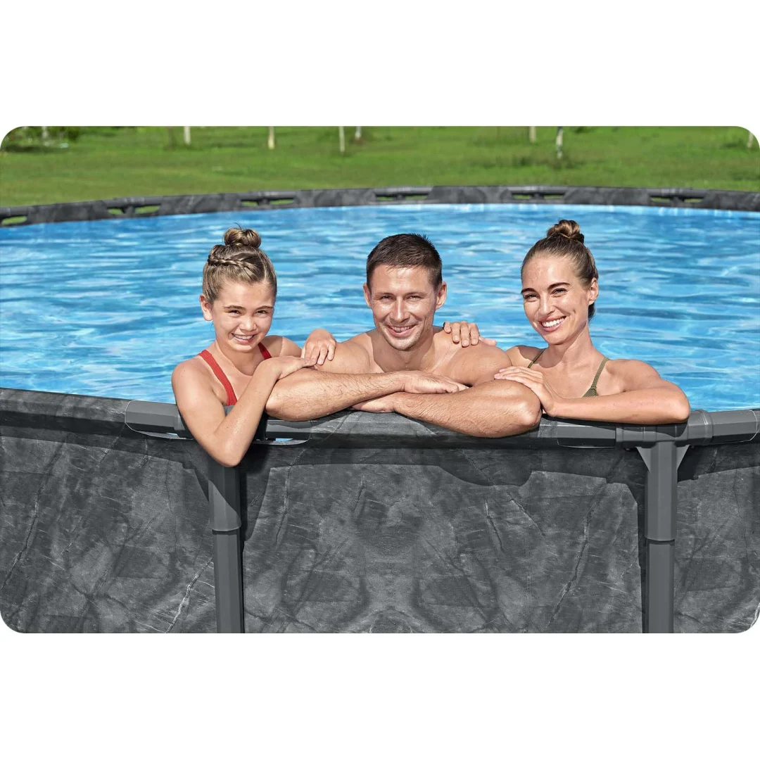 Vrtni bazen s okvirom 610 x 132 cm 11-u-1 Bestway 561KE_4