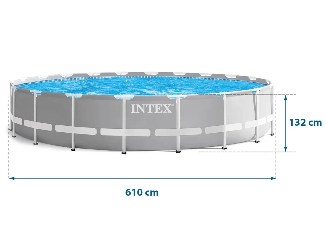 Vrtni bazen s okvirom 610x132 cm 18-u-1 INTEX 26756_2