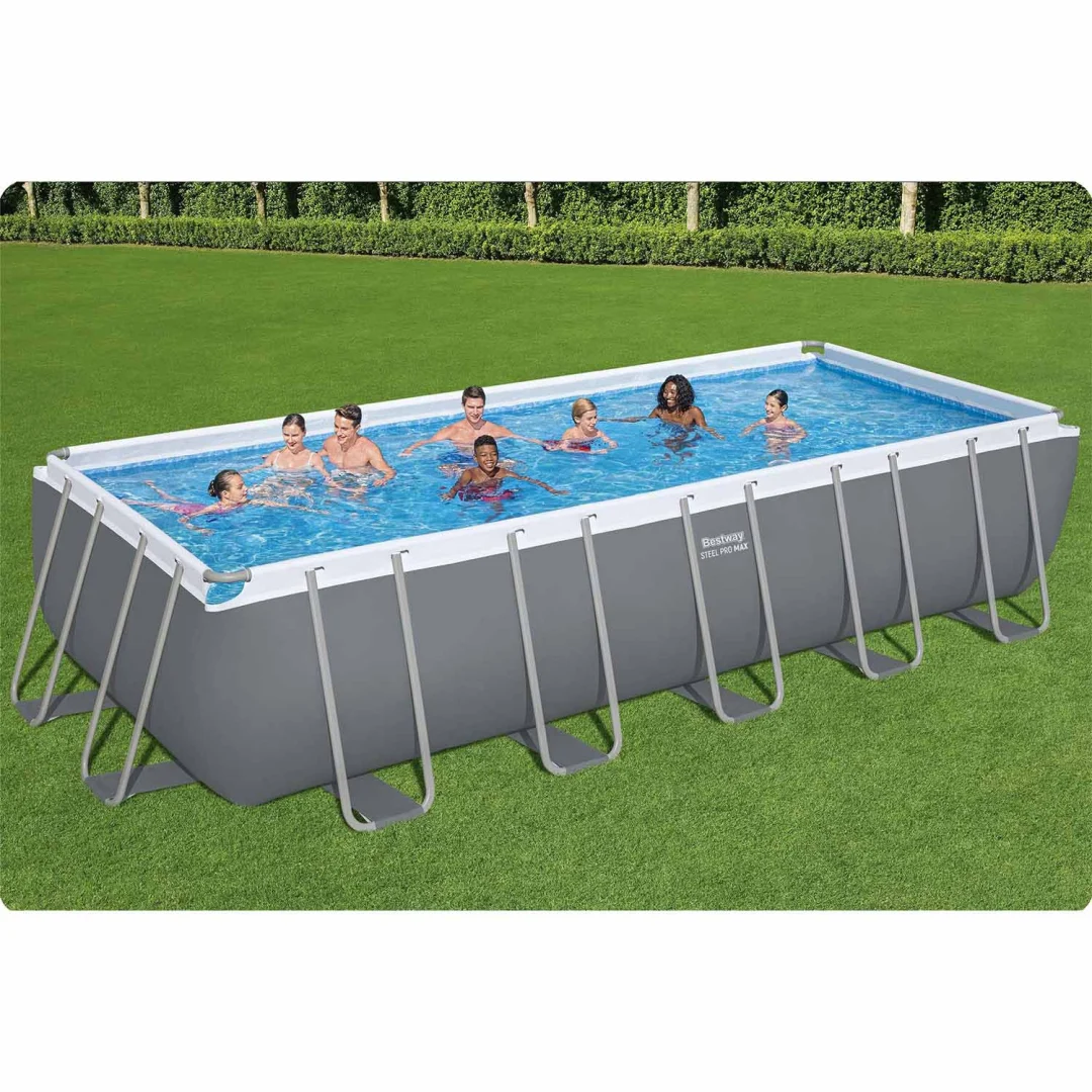 Vrtni bazen s okvirom 640 x 274 x 132 cm 11-u-1 Bestway 5612B_2