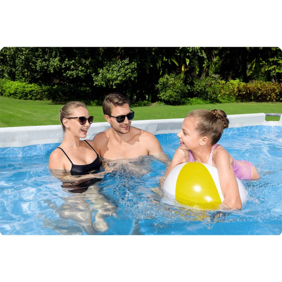 Vrtni bazen s okvirom 640 x 274 x 132 cm 11-u-1 Bestway 5612B_3