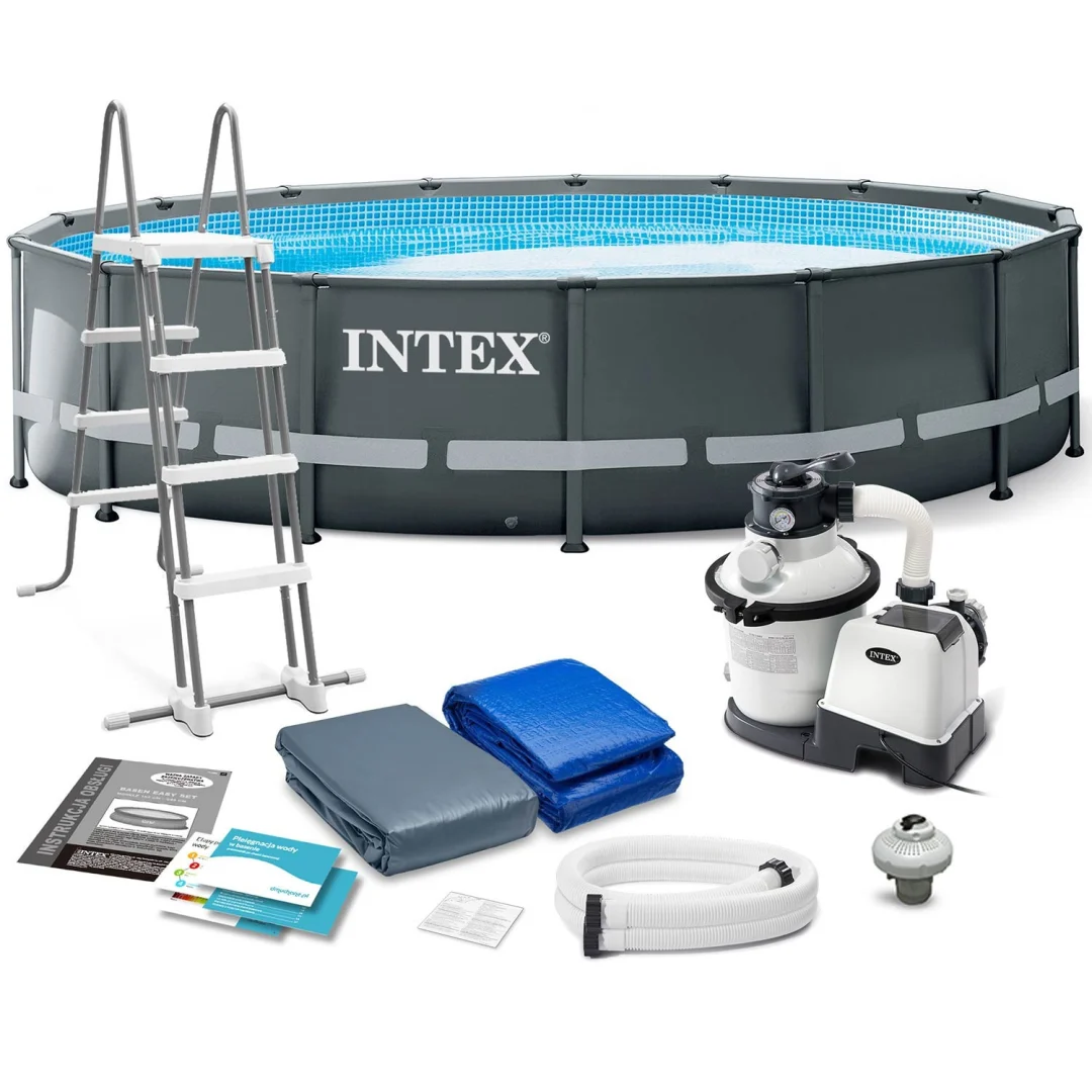 Vrtni bazen s okvirom 732 x 132 cm 11 u 1 INTEX 26340_1