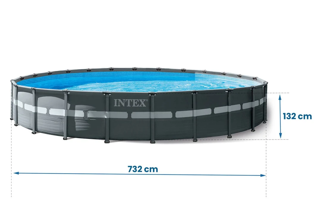 Vrtni bazen s okvirom 732 x 132 cm 20 u 1 INTEX 26340_3