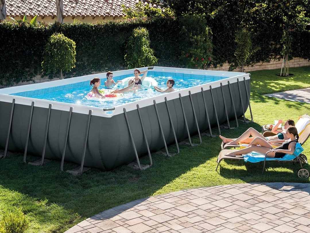 Vrtni bazen s okvirom 732 x 366 x 132 cm 9-u-1 INTEX 26364_4