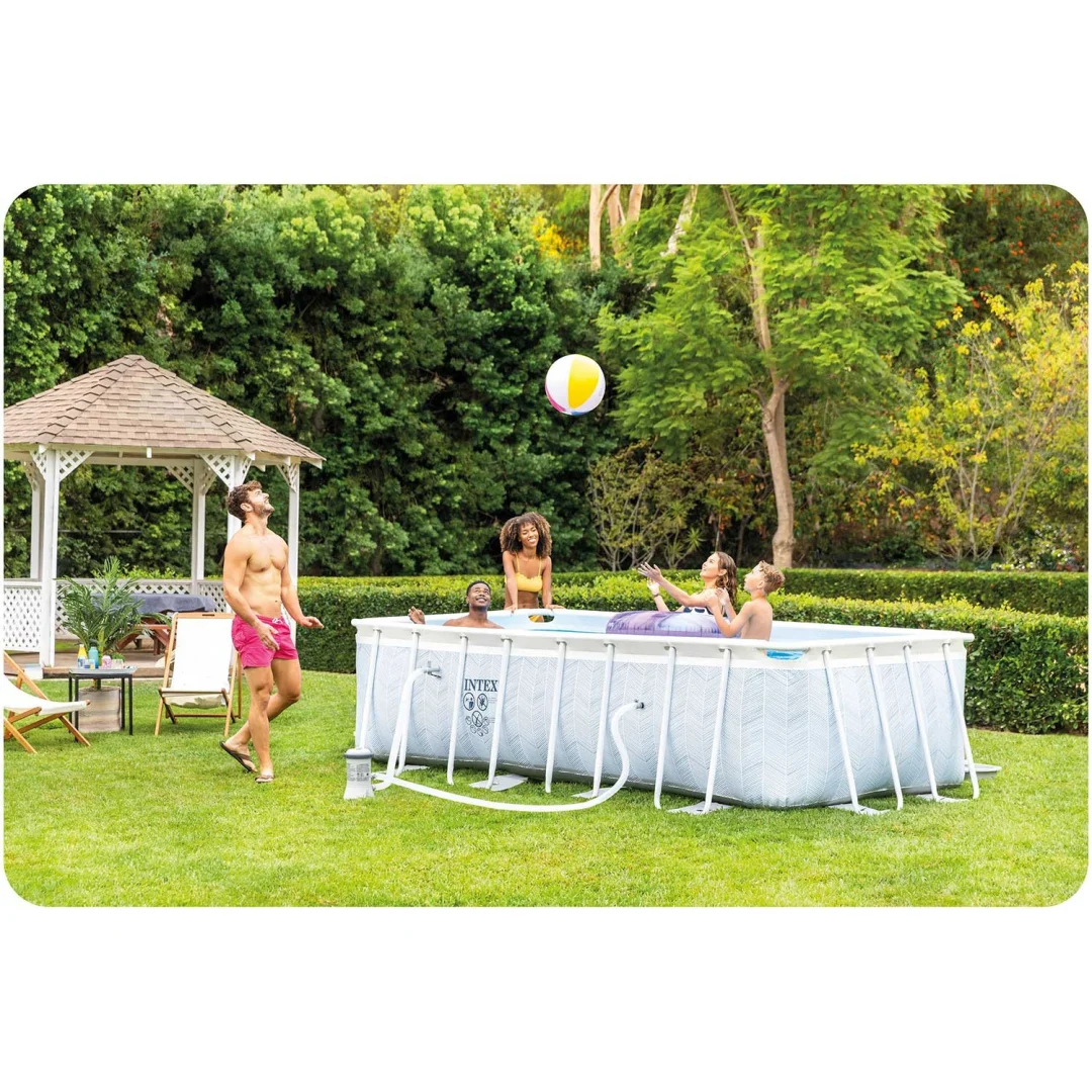 Vrtni bazen s okvirom INTEX 26780, 400 × 200 × 100 cm, set 18 u 1_10