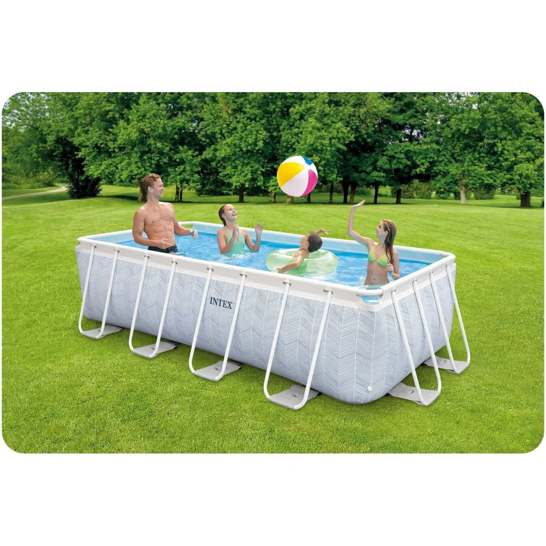 Vrtni bazen s okvirom INTEX 26780, 400 × 200 × 100 cm, set 18 u 1_11