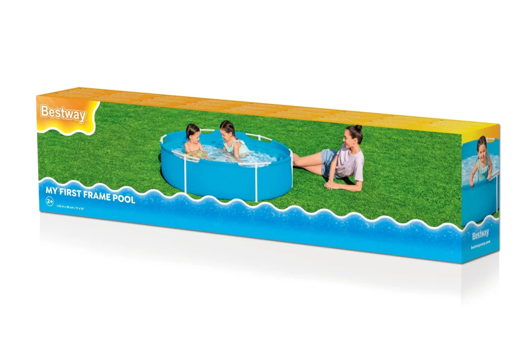 Vrtni bazen s okvirom za djecu 2+ BESTWAY 152x38cm FrameLink + DuraPlus_2