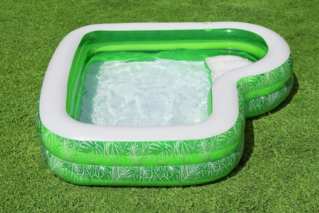 Vrtni bazen za djecu 6+ Tropical Paradise 231x51 BESTWAY + Napuhavano sjedalo + Mjesto za piće_3