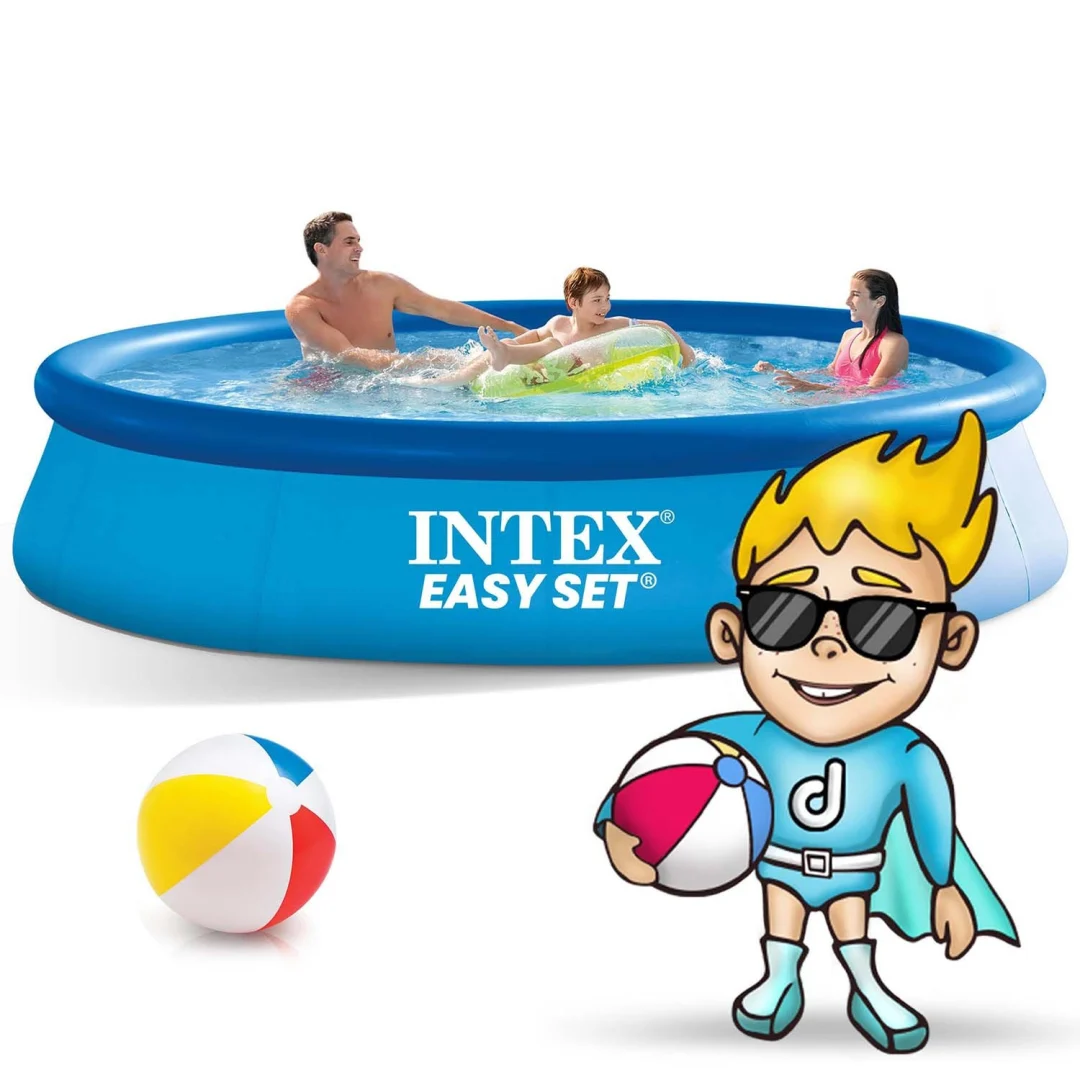 Vrtni ekspanzijski bazen 396 x 84 cm 15-u-1 INTEX 28142 + stroj za mjehuriće BESPLATNO_2