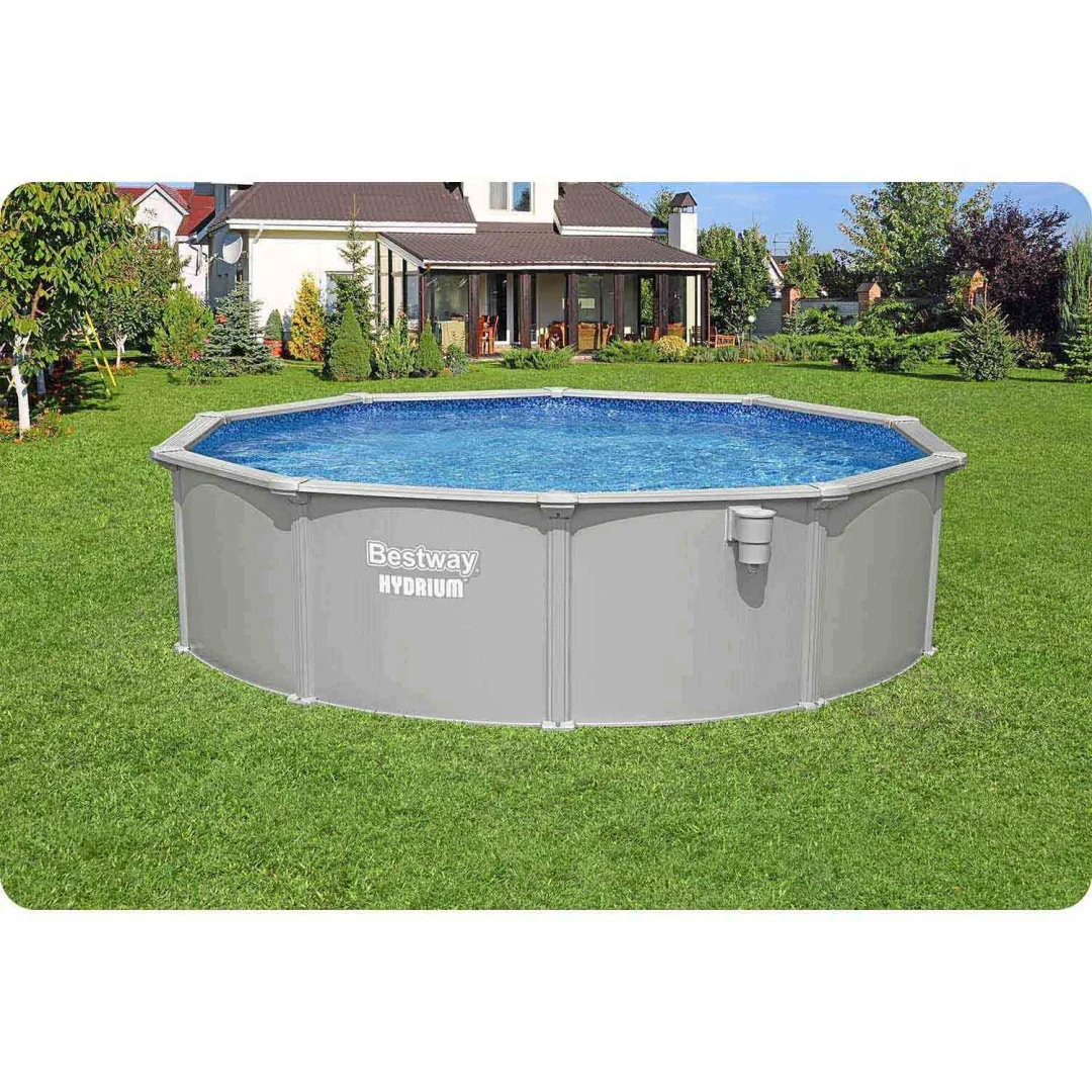 Vrtni panelni bazen za cijelu godinu 457 x 122 cm 13-u-1 Bestawy 56384_15