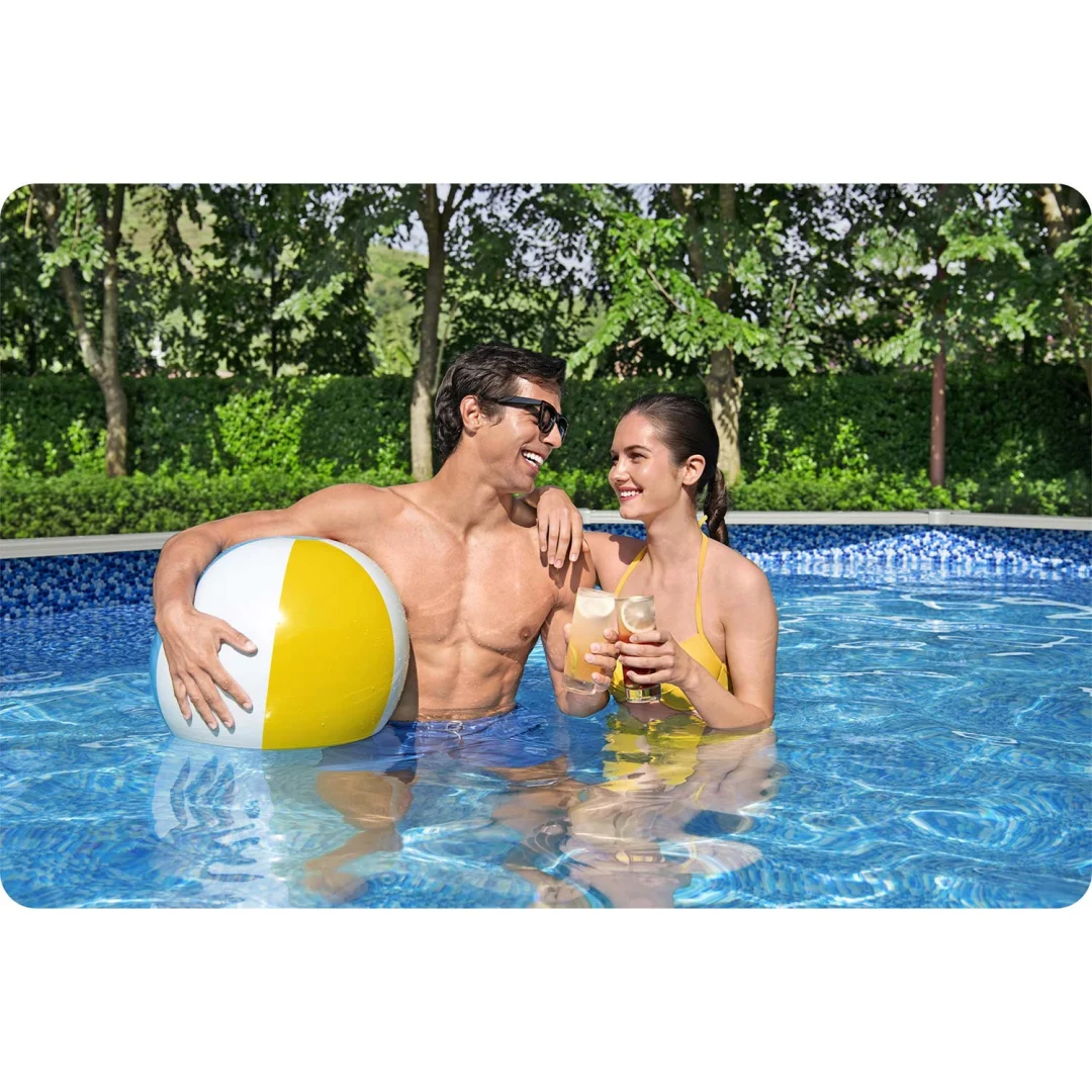 Vrtni panelni bazen za cijelu godinu 610x366x122 cm 13 u 1 Bestawy 56369_5
