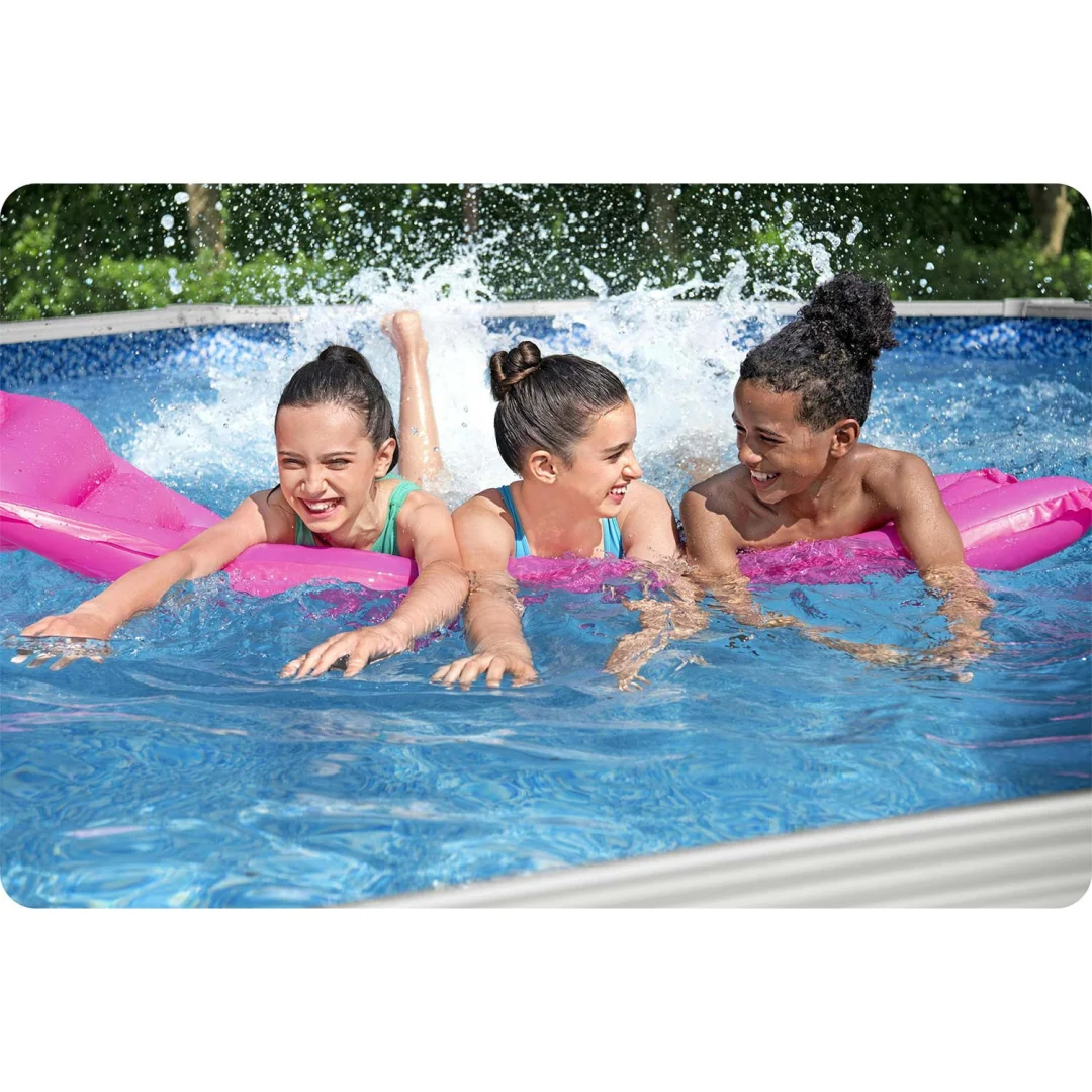 Vrtni panelni bazen za cijelu godinu 610x366x122 cm 13 u 1 Bestawy 56369_6