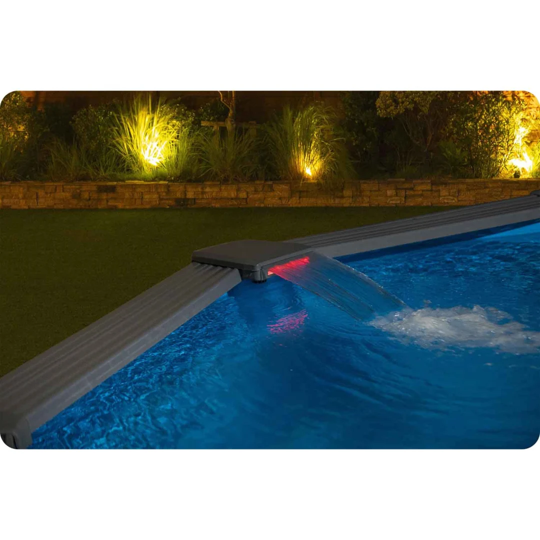 Vrtni panelni bazen za cijelu godinu 732 x 132 cm 13-u-1 Bestawy 561RP_13