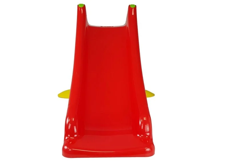 Vrtni tobogan za djecu s ljestvama s 3 stepenice, crveni 130 cm, 424_5