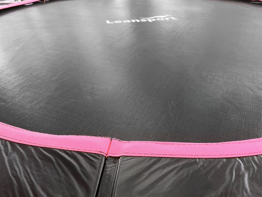 Vrtni trampolin LEAN Sport Max 16 ft, crno-roza_4