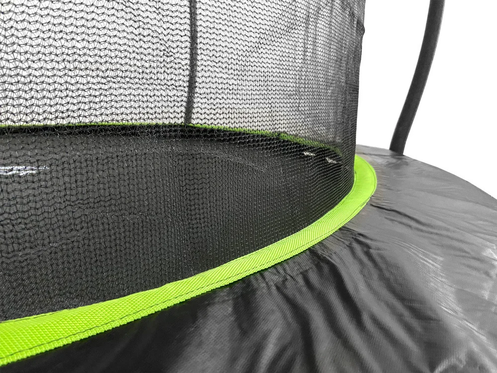 Vrtni trampolin LEAN Sport Max Ø 305 cm (10 stopa), crno-zeleni_3