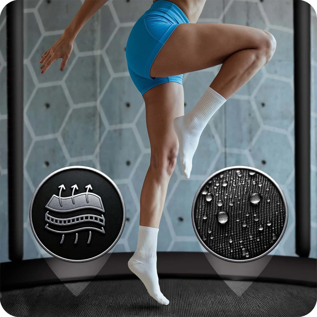 Vrtni trampolin Neo-Sport NS-06W231 183 cm, 6 ft, unutarnja mreža i ljestve_15