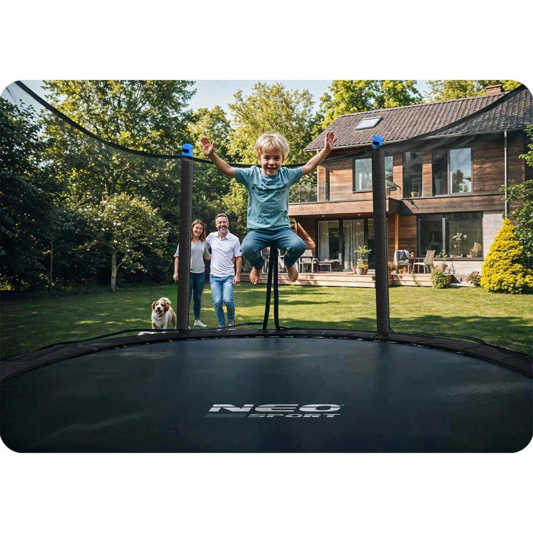 Vrtni trampolin Neo-Sport NS-06W241 183 cm, 6 ft, unutarnja mreža i ljestve_13