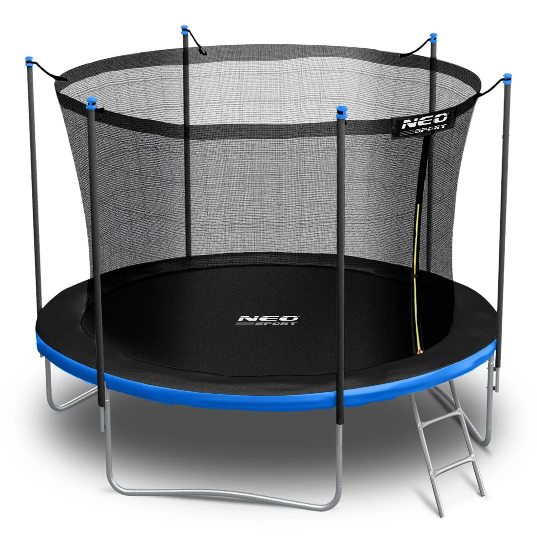 Vrtni trampolin Neo-Sport NS-06W241 183 cm, 6 ft, unutarnja mreža i ljestve_2