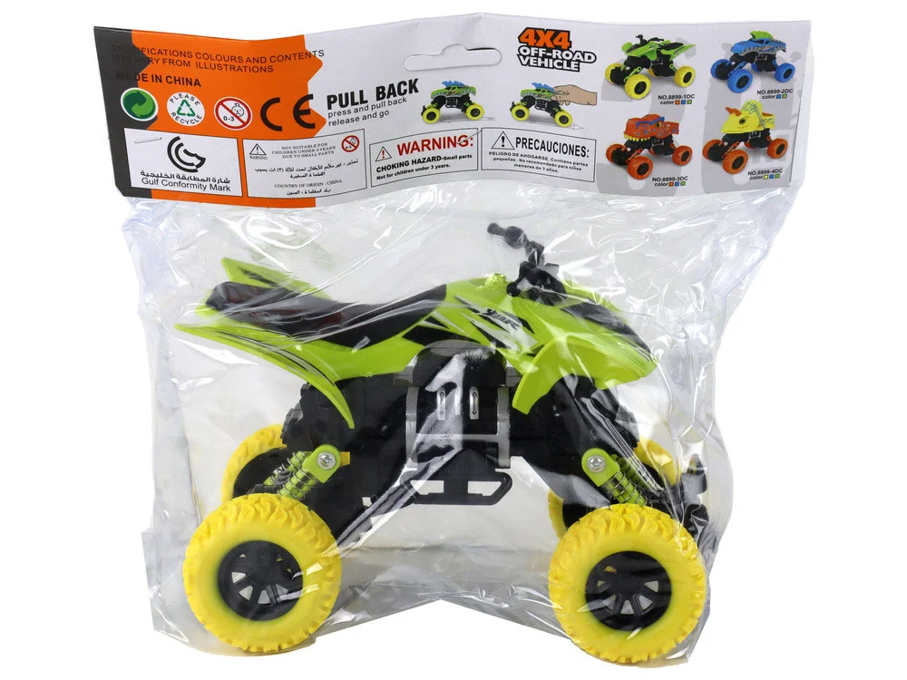 XC Quad vozilo s trenjem, zeleni pogon_6