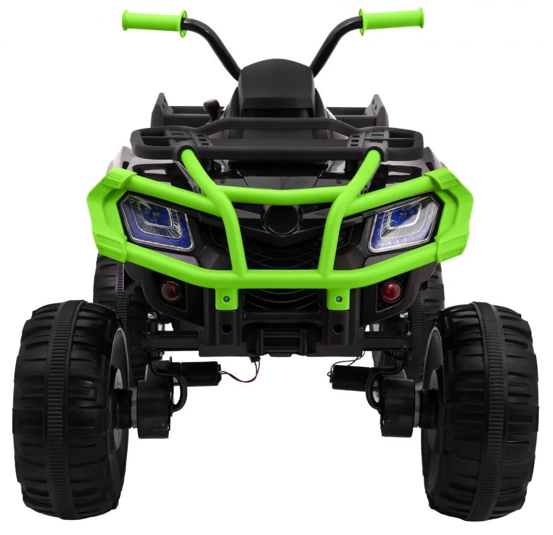 XL ATV 2.4GHz Quad na baterije za djecu crno-zeleni + daljinski upravljač + 4x4 pogon + nosač za_11