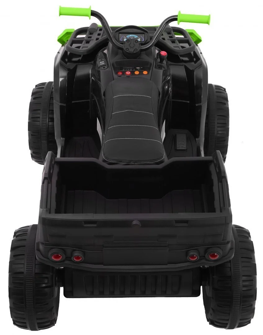 XL ATV 2.4GHz Quad na baterije za djecu crno-zeleni + daljinski upravljač + 4x4 pogon + nosač za_7