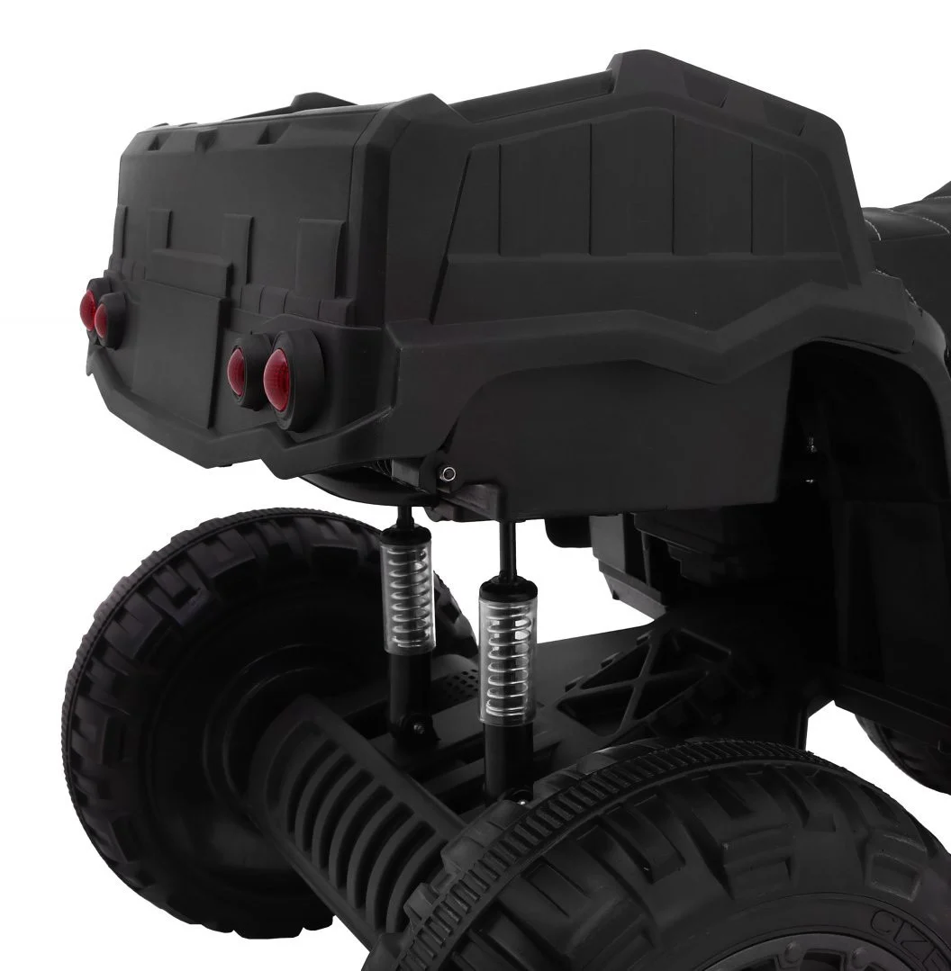 XL ATV Quad na baterije za djecu crno-zeleni + 4x4 pogon + nosač za prtljagu + spori start + EVA quad na akumulator_10