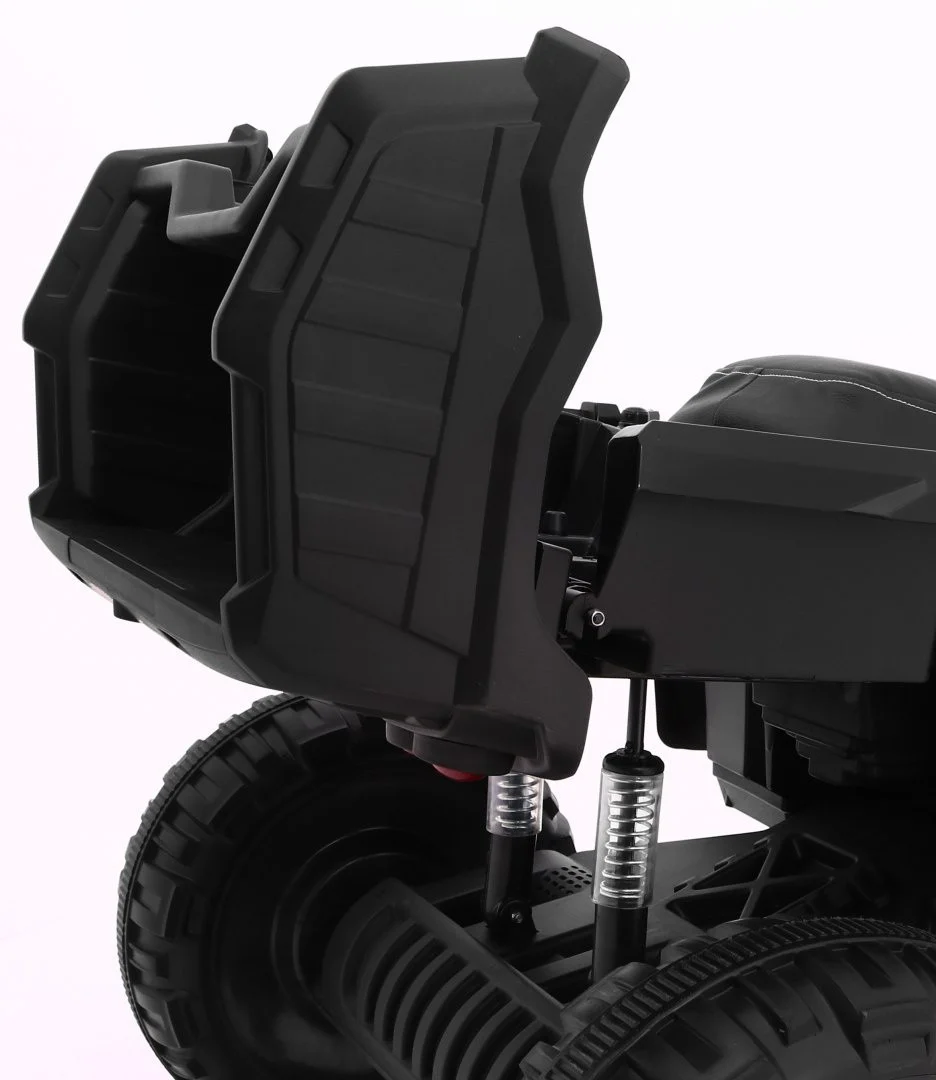 XL ATV Quad na baterije za djecu crno-zeleni + 4x4 pogon + nosač za prtljagu + spori start + EVA quad na akumulator_9