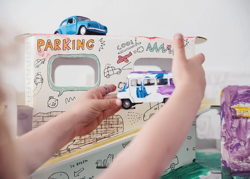 XXL 3D bojanka Parking za djecu_5