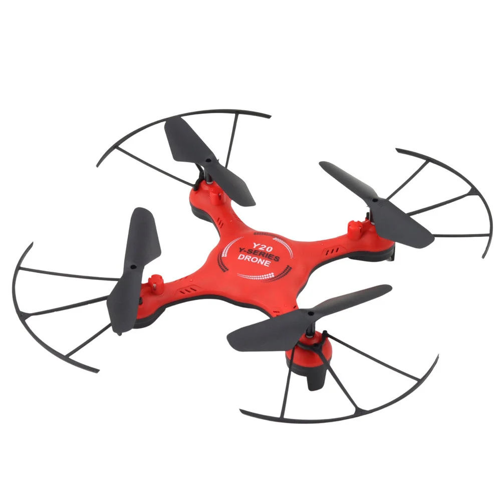 Y20 UFO svjetla za dron na daljinsko upravljanje, rotacija od 360°, crvena_2