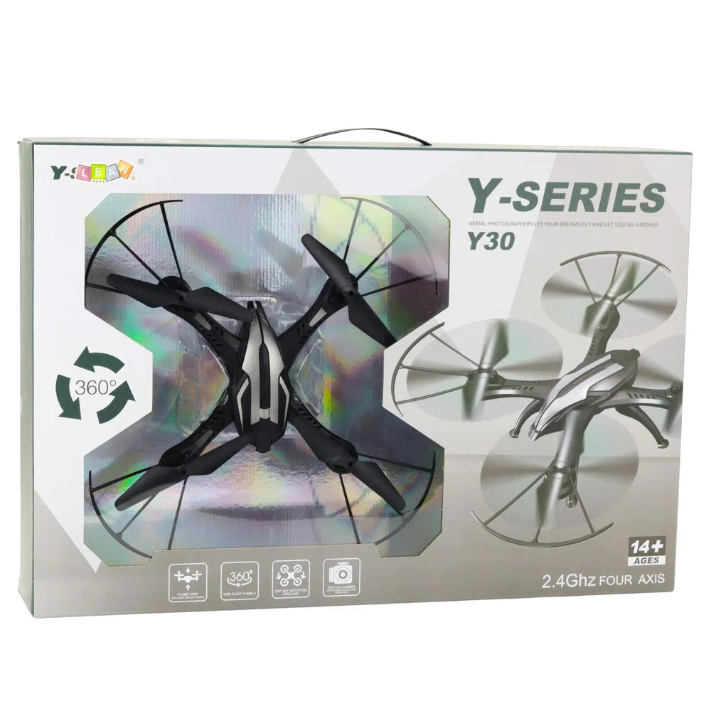Y30 Dron na daljinsko upravljanje LED svjetla svjetlosni žiroskop rotacija 360°_4