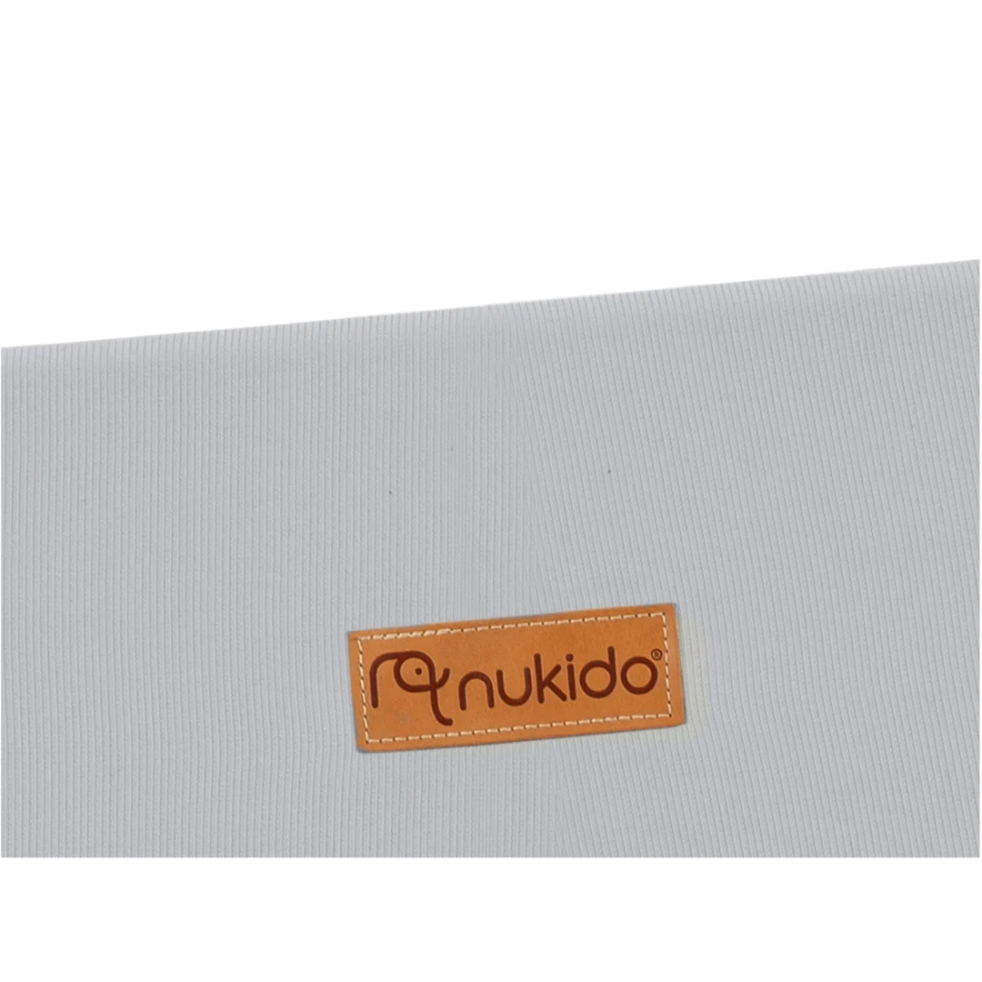 Zaštitna ograda za krevet 120 x 44 x 41 cm Nukido siva_3