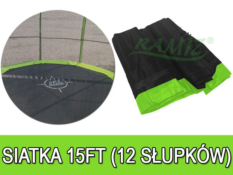 Zelena mreža za trampolin od 15 stopa (4,5 m)_1
