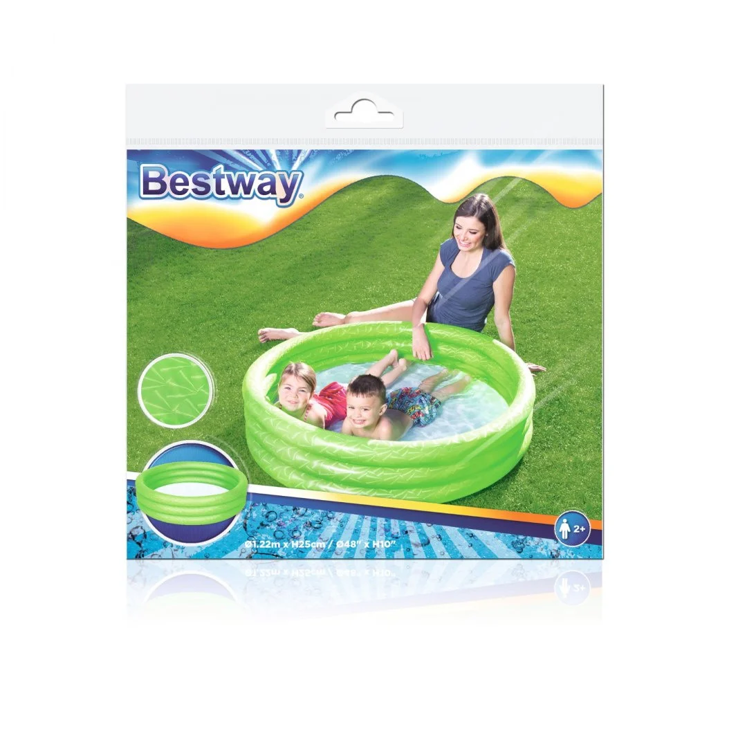 Zeleni dječji bazen 122 25 cm BESTWAY, zelena_4