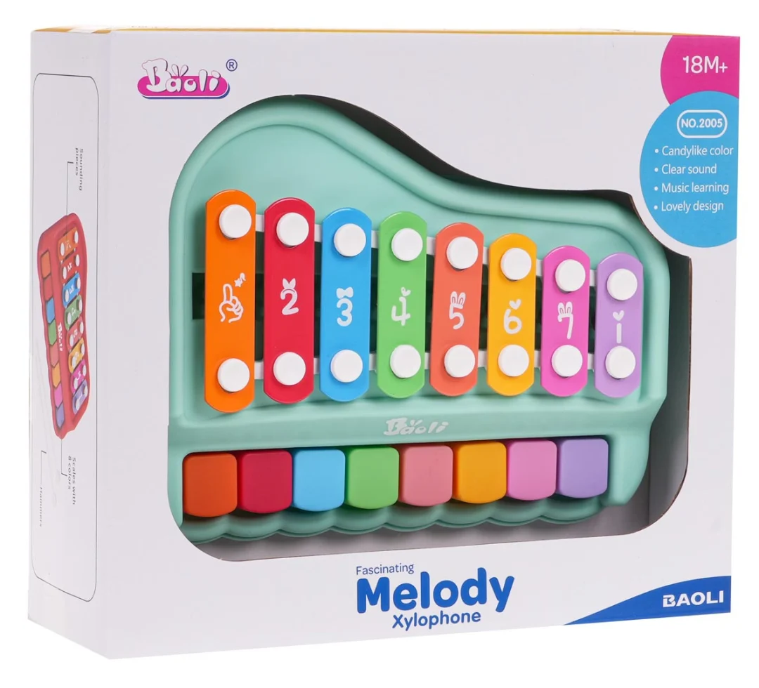 Zeleni set klavir i metalofon 18 mj.+_6