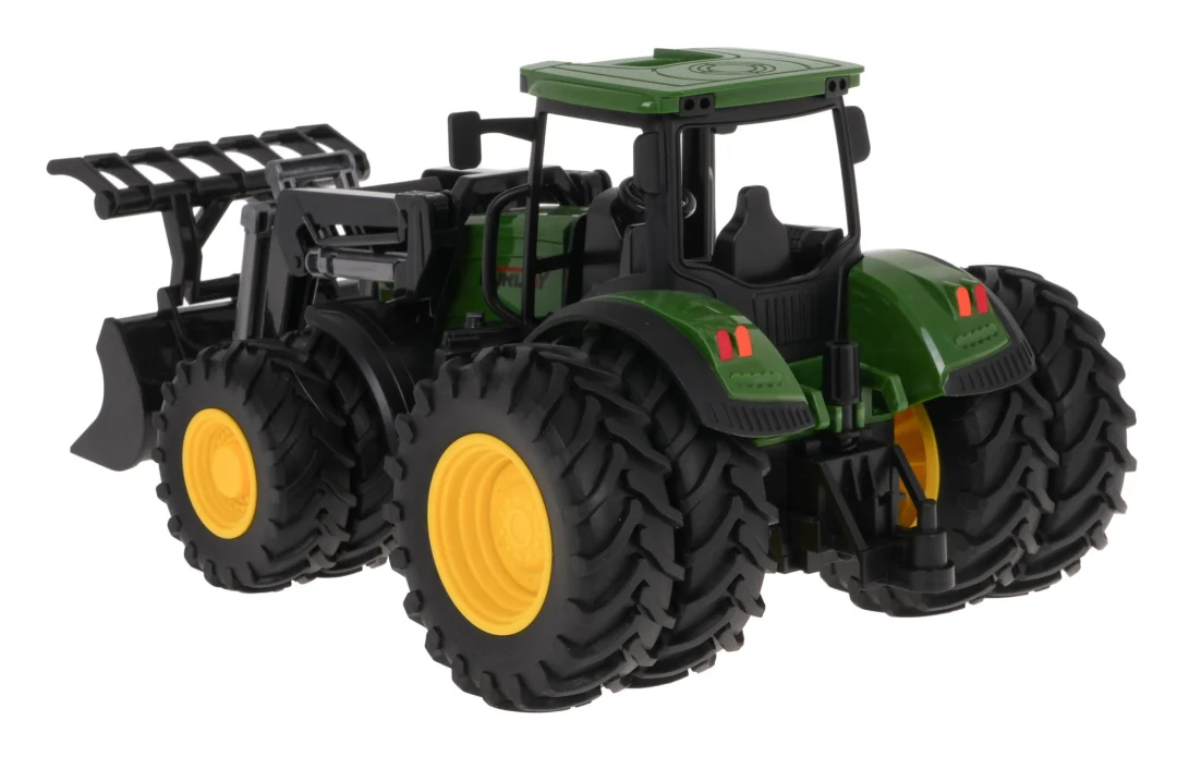 Zeleni traktor 1:24 s hvataljkom 3+_3