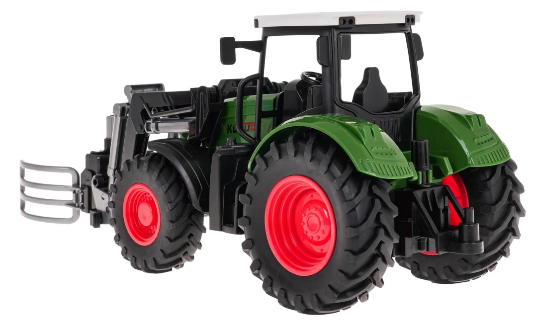 Zeleni traktor s hvataljkom_3