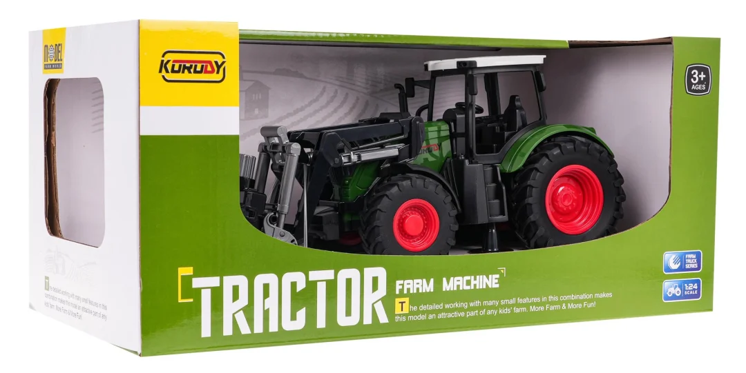 Zeleni traktor s hvataljkom_6