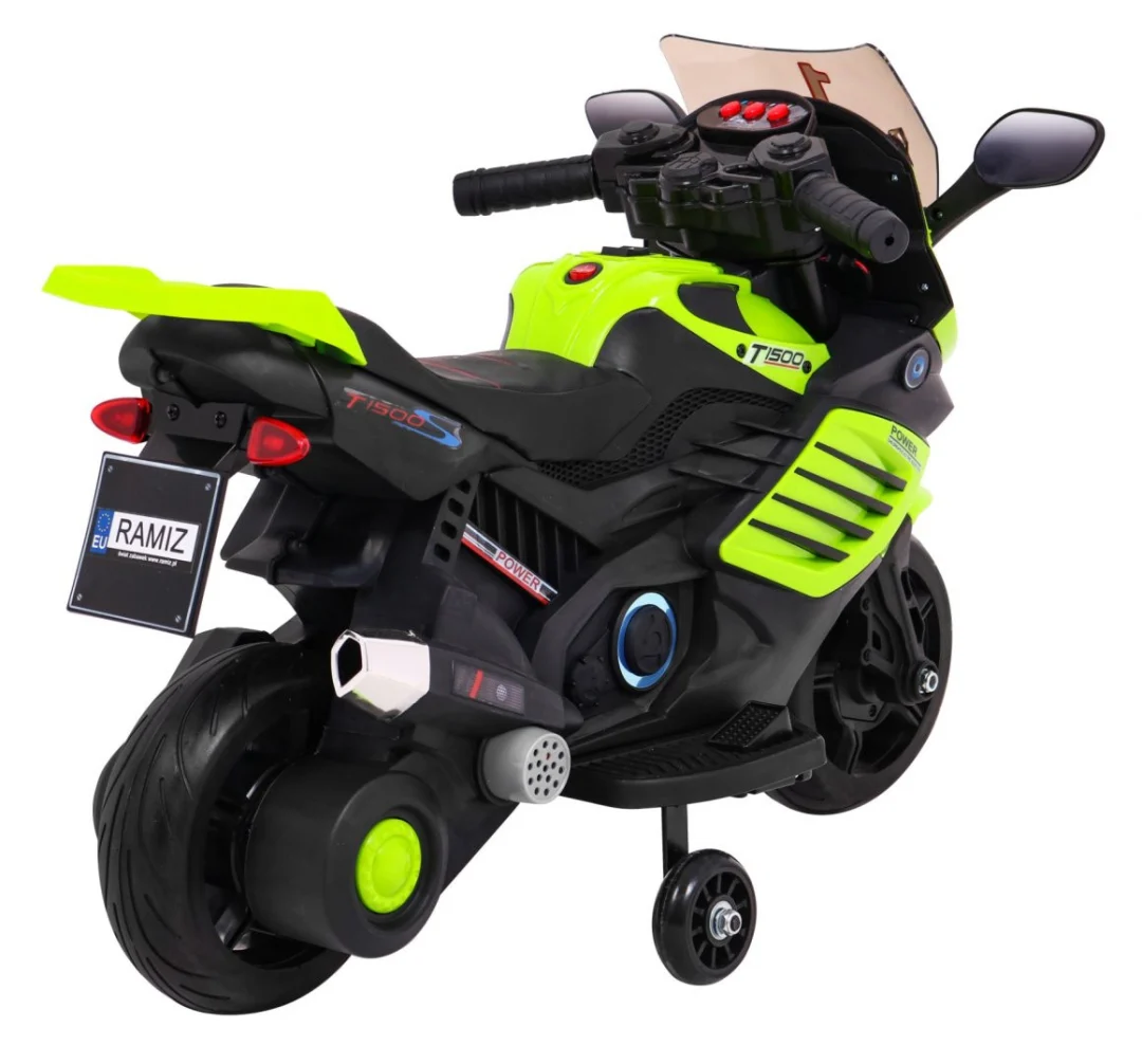 Zeleno motorno vozilo SuperBike motor na akumulator_9