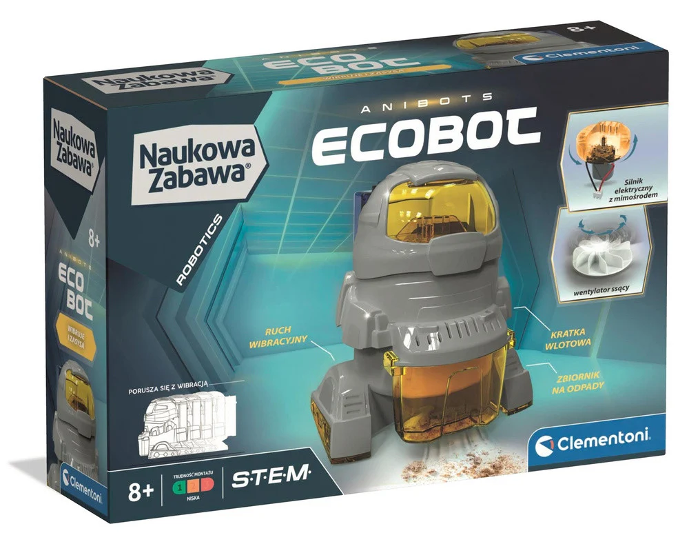 Znanost i igra EcoBot robotski komplet poljski jezik Clementoni 50061_5